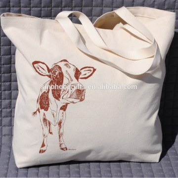 2016 custom 100%cotton canvas retail bags