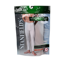 Custom Hanger Men's Undergarment Plastic Packing Bags with Logo Printing