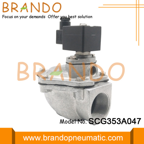 SCG353A047 Valve de diaphragme d&#39;impulsion opéré du pilote