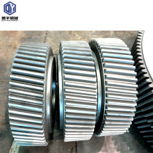Customized Forging Steel Helical Gear Angled Teeth for Gearboxes