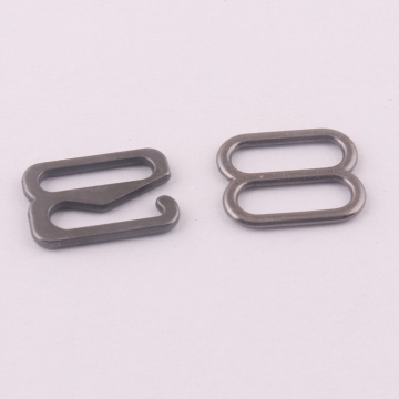 10mm Alloy Metal Bra Webbing G Hook Slider Buckle