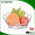 iron wire black vegetable holder fruit basket stand