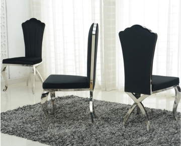 popular reception good design stainless steel chair