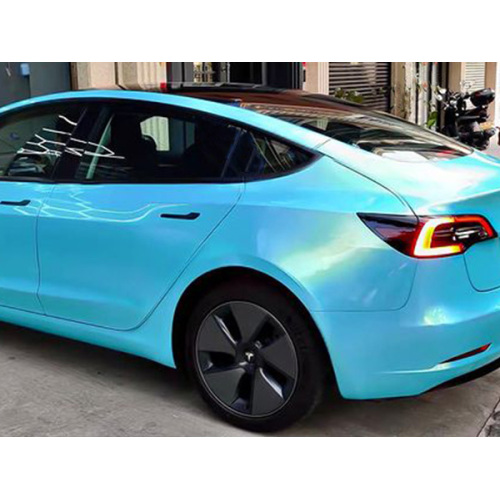 Metallic Fantasy Ice-Snow Blue Car Wrap Vinyl