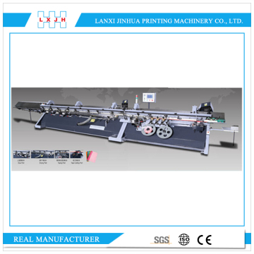 JHB25 Automatic book back wraping and glue binding machine