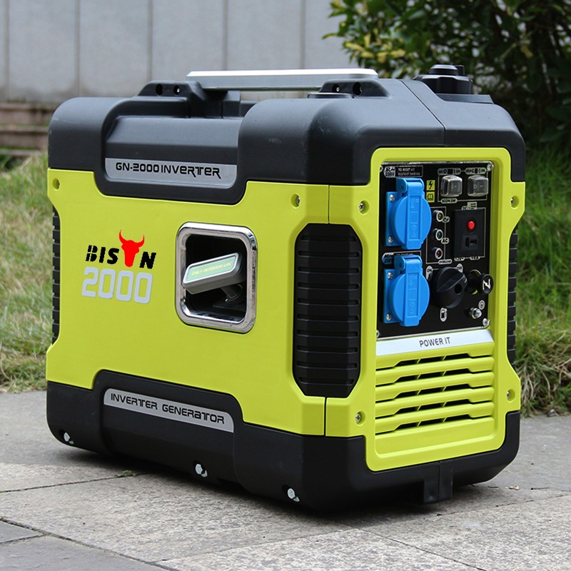 digital generator inverter, super silent 2000w Gasoline inverter generator, 220v portable pure wave inverter generator