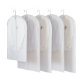 Großhandel billig Einfaches Design umweltfreundliche Staubabdeckung Waschbar atmungsable Peva -Kleidungsanzug Tasche mit Reißverschluss