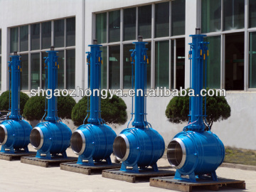 long stem ball valve