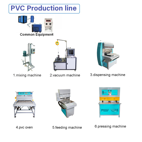 2 진 진공 상자가있는 PVC 혼합 진공 기계