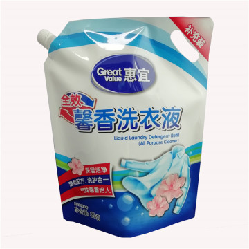 stand up Spout Pouch with Handle Packaging