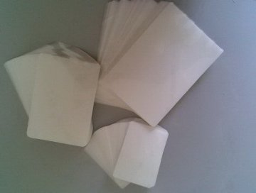 Customed Or A5 / A6 Transparent Clear Laminating Pouches Film For Menu, Visiting Cards