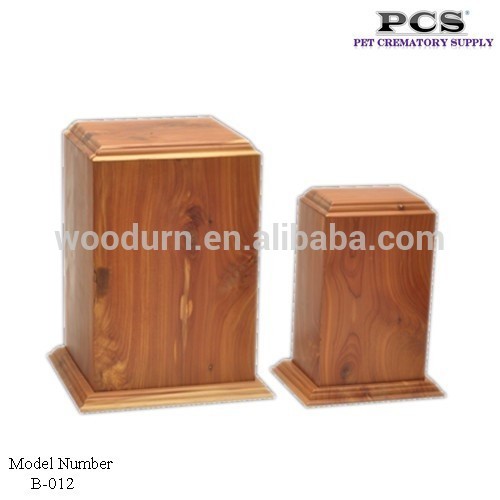 Wholesaler Cedar Wooden Urns,Funeral Solid Wood Urn Supplier