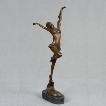 Handmade pure dancing sculpture figurine custom gift decoration interior items