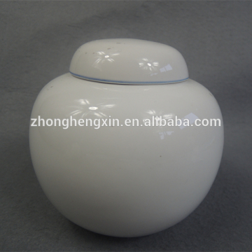 White color ceramic funeral urns for pet