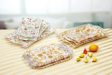 acrylic food tray, European style fruit and food tray.