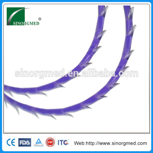 barbed cog pdo thread needle face lift