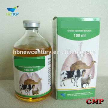 veterinary medicine antibiotic tylosin tartrate injection