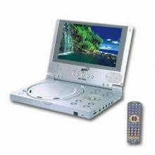 7-inch 2.1-channel DivX Portable DVD Player with USB Port and Card Reader Function