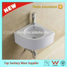 sanitary ceramic sanitary wall mounted bathroom basin