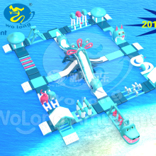 cheap large inflatable water park, inflatable water park games