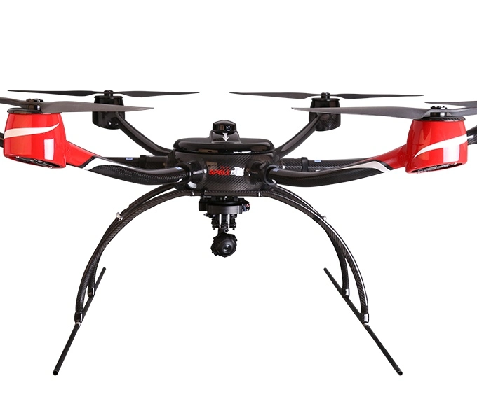 Gas Detection Unit Mounted in Drone for Environmental Protection Department