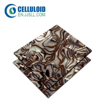 colored pearloid sheet for glass mosaic guitar plectrum