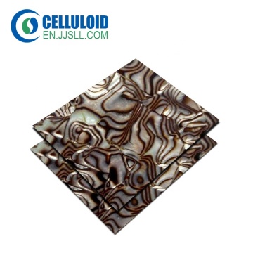 colored pearloid sheet for glass mosaic guitar plectrum