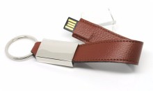 leather key ring usb drive with your brand logo