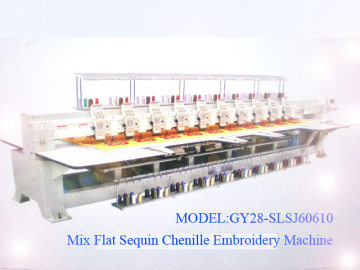 Mixed Flat/Chain/Chenille/Sequin Machine