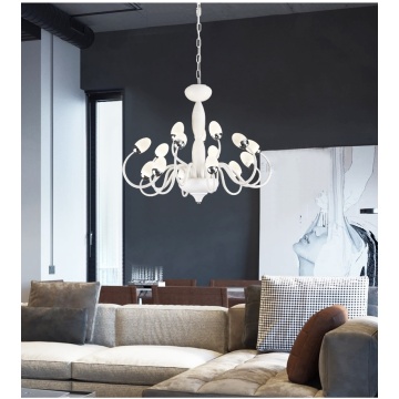 LEDER Hanging Crystal Pendant Lamp