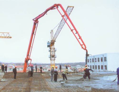 Sell truck-mounted concrete pump