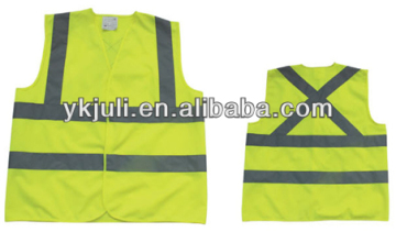 police reflective vest, green reflective safety vest