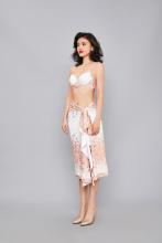 Printed Beachwear Coverup Sarong Pareo Dress
