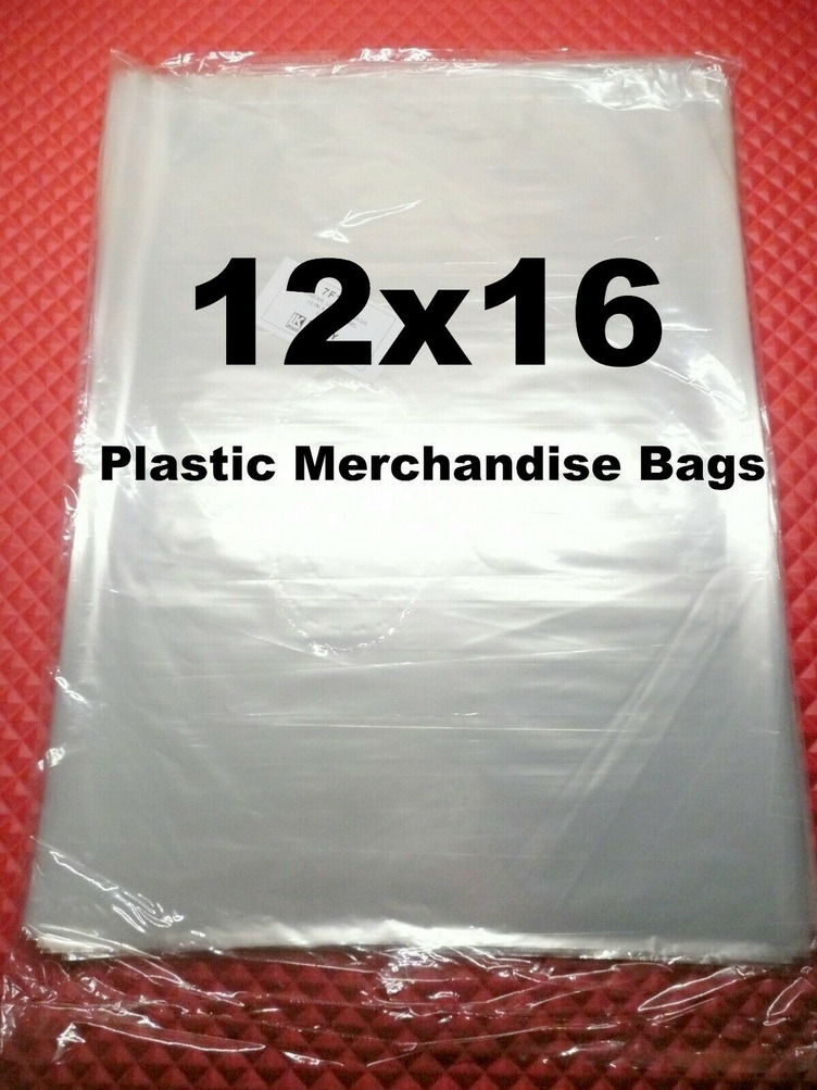 Large Transparent Plastic 3Mil Food Packing Bag