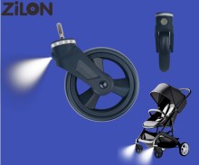 6 Inch Self-generator Light Up Stroller Wheel