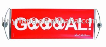 Fans banner/ advertising banner/ rollup banner/ roll banner/ scrolling banner