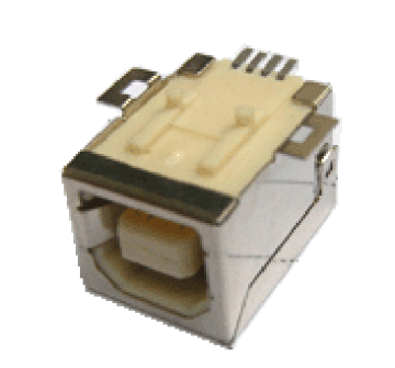 USB B Type Receptacle 4P SMT