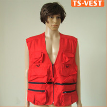 Hunting EL Safety Red Safety Jacket