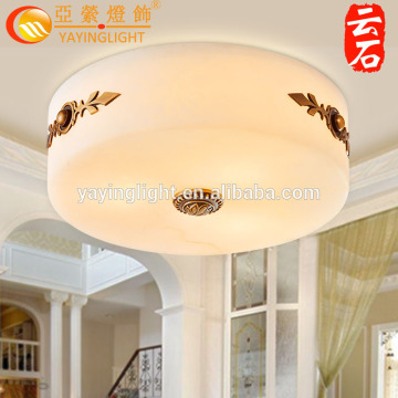 bright stone brass ceiling lamps, dinning room decoration luxurious ceiling lamps