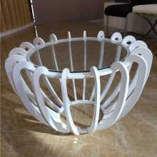 2024 Glass Round Coffee Table Made in China - Living Room Table Sets