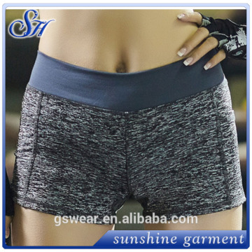 Custom women wholesale athletic shorts sexy women yoga shorts