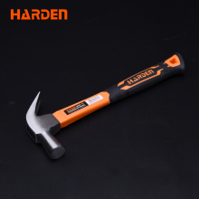 HARDEN Hot Sale 27mm British Claw Hammer With Fiberglass Handle