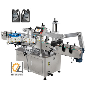 MTW Double Sides Round Flat Square Bottle Automatic Labelling Machine