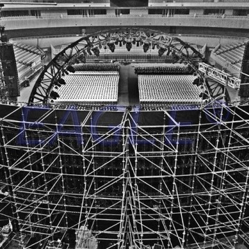 large capacity layer truss for lifting audio and light