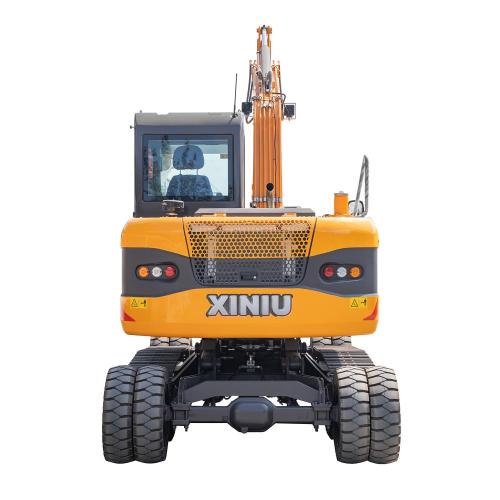 Rhinoceros brand X9 9 ton wheel and crawler excavator with Unique Patent design