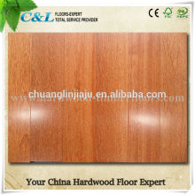 Prefinished Natural oil kempas hardwood solid wooden flooring