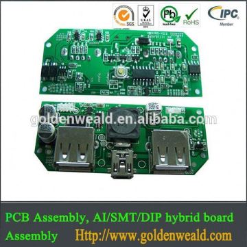 china Factory electronic component pcb assembling double layer pcb assembly manufacturing electronic load pcb board assembly