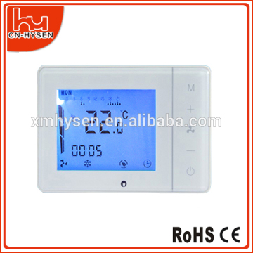HVAC room touch screen thermostat