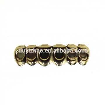 14k Gold Plated Hip Hop Teeth Grillz Caps Bottom Grill