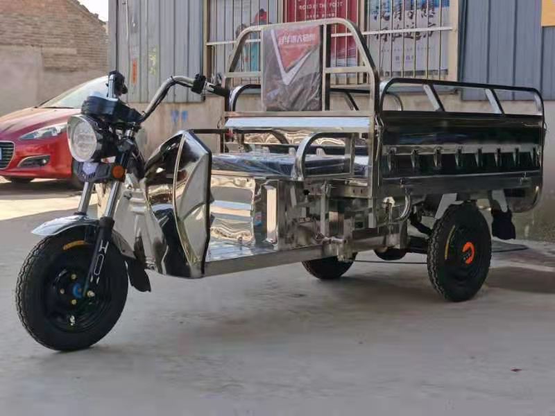 Electro-tricycles for cargo electric cargo trikes electric vehicles cargo delivery Self-unloading electric tricycle